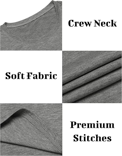 COOFANDY Men's 3 Pack Workout Tank Tops Gym Muscle Tee Bodybuilding Fitness Sleeveless T Shirts S-XXXL