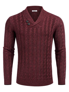 Casual Cable Knit Sweater (US Only) Sweater coofandy 