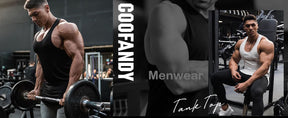 COOFANDY Men's 3 Pack Quick Dry Workout Tank Top Gym Muscle Tee Fitness Bodybuilding Sleeveless T Shirt S-XXXL