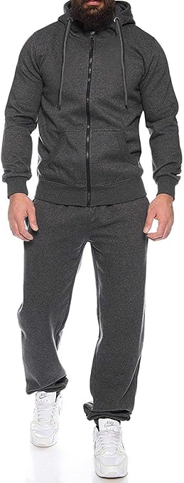 COOFANDY Sweatsuits for Men 2 Piece tracksuit Sets Full Zip Hoodie Sweatpants for Men Casual Sports Jogging Suits S-XXXL