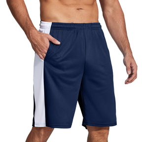 COOFANDY Mens Long Basketball Shorts Mesh Gym Athletic Shorts with Pockets
