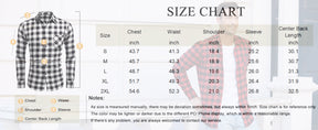 COOFANDY Men's Flannel Plaid Shirts Long Sleeve Casual Cotton Button Down Shirts S-XXL