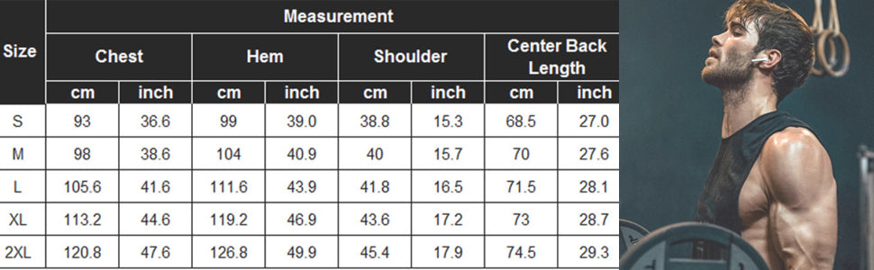 COOFANDY Men Workout Tank Top Gym Bodybuilding Sleeveless Muscle T Shirts Cut Off Shirts S-XXXL