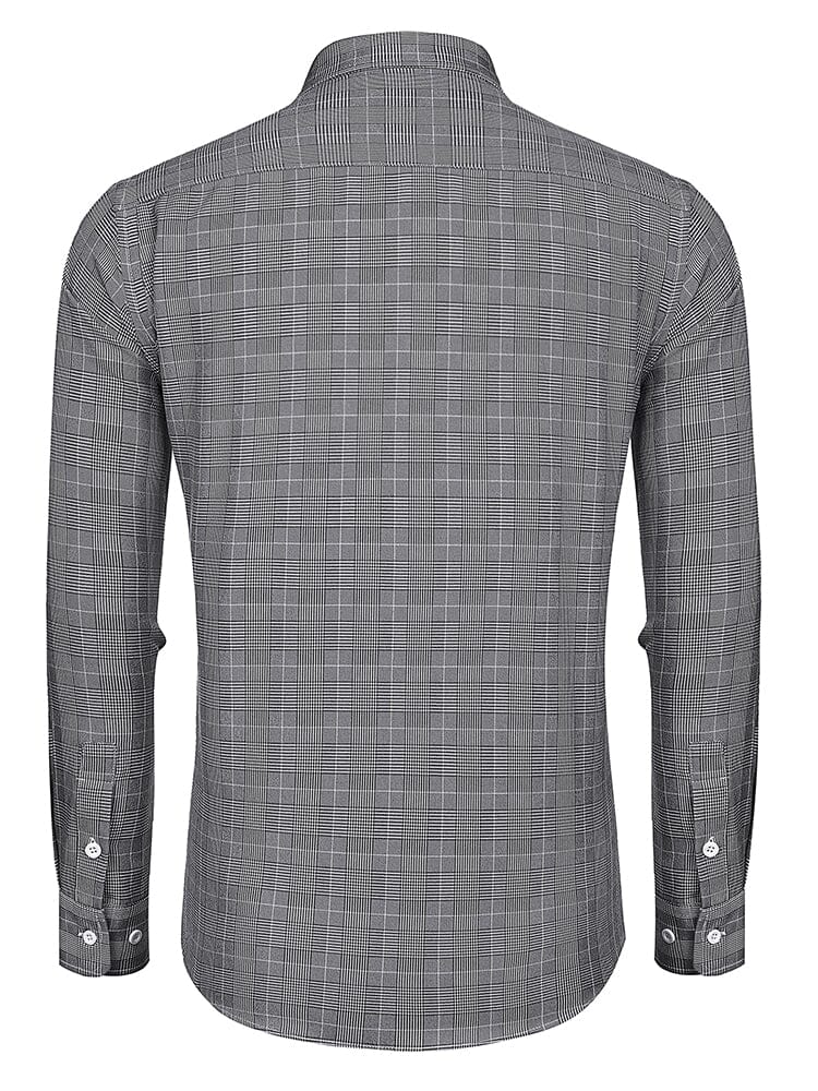Classic Regular Fit Plaid Shirt (US Only) Shirts coofandy 