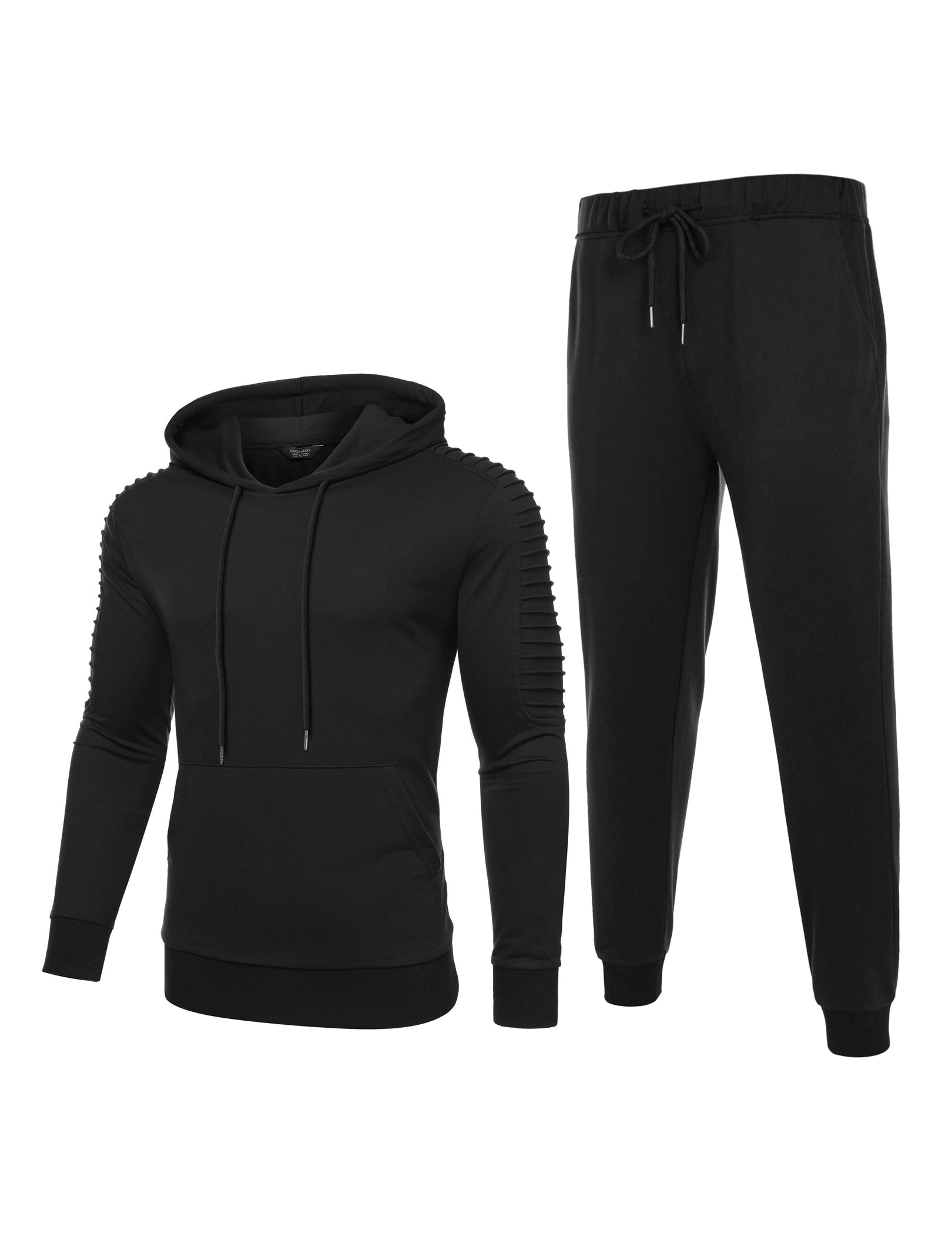 COOFANDY Men's Tracksuit 2 Piece Hoodie Sweatsuit Sets Casual Jogging Athletic Suits