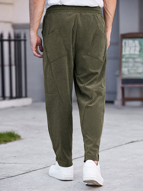 Casual Corduroy Harem Pants (US Only) Pants coofandy 