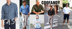 COOFANDY Mens Casual Button Down Shirts Long Sleeve Wrinkle Free Untucked Dress Shirts S-XXL