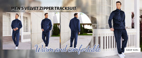 COOFANDY Mens 2 Piece Velour Tracksuit Full Zip Jackets Pants Velvet Jogging Suits Sweatsuit Set S-XXL