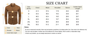 COOFANDY Mens's Long Sleeve Button Up Shirts Athletic Fitted Dress Shirts Silm Fit S-XXXL