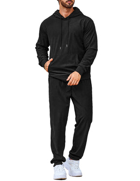 COOFANDY Men's Tracksuit 2 Piece Set Hoodie Sweatsuits Athletic Jogging Suits Casual Sports Outfits