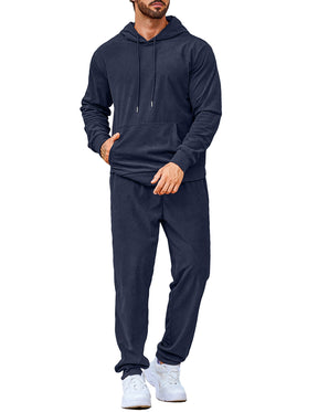 COOFANDY Men's Tracksuit 2 Piece Set Hoodie Sweatsuits Athletic Jogging Suits Casual Sports Outfits