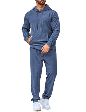 COOFANDY Men's Tracksuit 2 Piece Set Hoodie Sweatsuits Athletic Jogging Suits Casual Sports Outfits