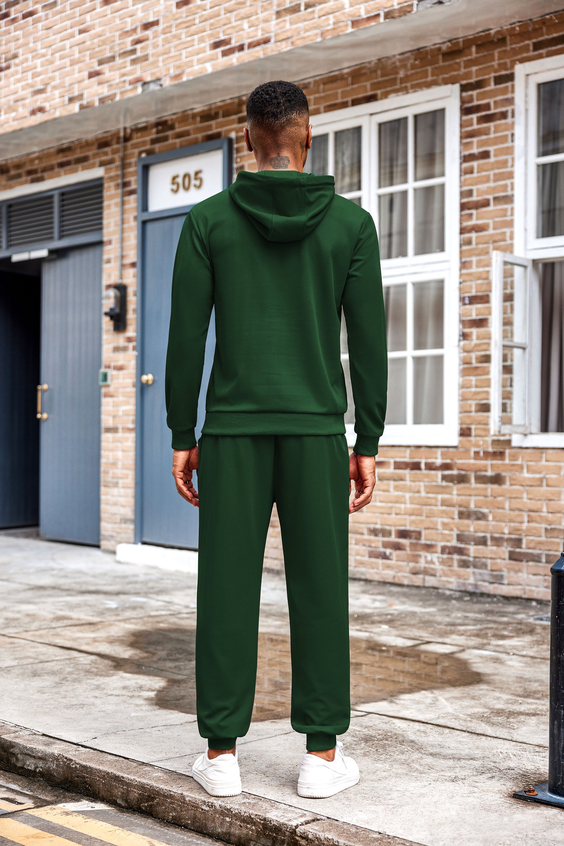 COOFANDY Men's Tracksuit 2 Piece Hoodie Athletic Sweatsuits Casual Jogging Suit Sets