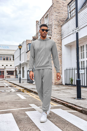 COOFANDY Men's Tracksuit 2 Piece Hoodie Athletic Sweatsuits Casual Jogging Suit Sets