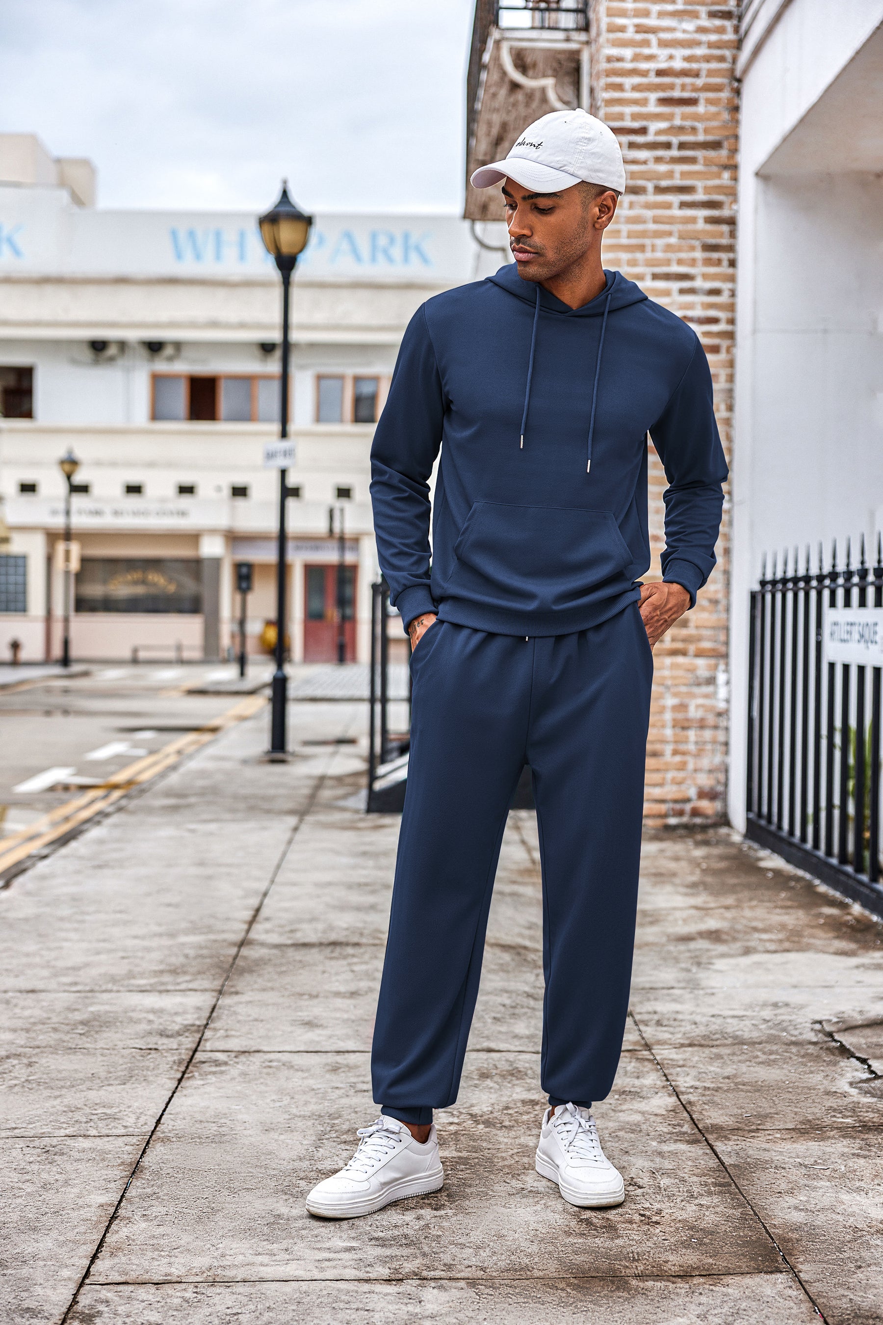 COOFANDY Men's Tracksuit 2 Piece Hoodie Athletic Sweatsuits Casual Jogging Suit Sets