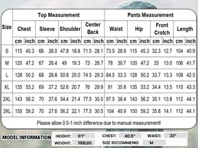 COOFANDY Men's Rain Suit 2 Piece Waterproof Breathable Rain Gear Lightweight Rain Jacket Pants Rainwear Suit S-XXL
