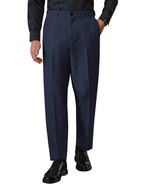 COOFANDY Men Classic Fit Dress Pant Casual Flat Front Pant Expandable Waist Suit Pant