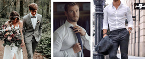 COOFANDY Mens Dress Shirts Long Sleeve 4-Way Stretch Wrinkle Free Shirts Button Down Business Formal Shirts S-XXXL