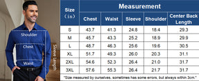 COOFANDY Mens Dress Shirts Long Sleeve 4-Way Stretch Wrinkle Free Shirts Button Down Business Formal Shirts S-XXXL
