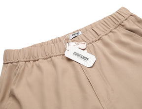 COOFANDY Men's Casual Pants Relaxed Fit Flat Front Expandable Waist Chino Slack Trousers
