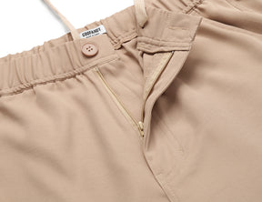 COOFANDY Men's Casual Pants Relaxed Fit Flat Front Expandable Waist Chino Slack Trousers