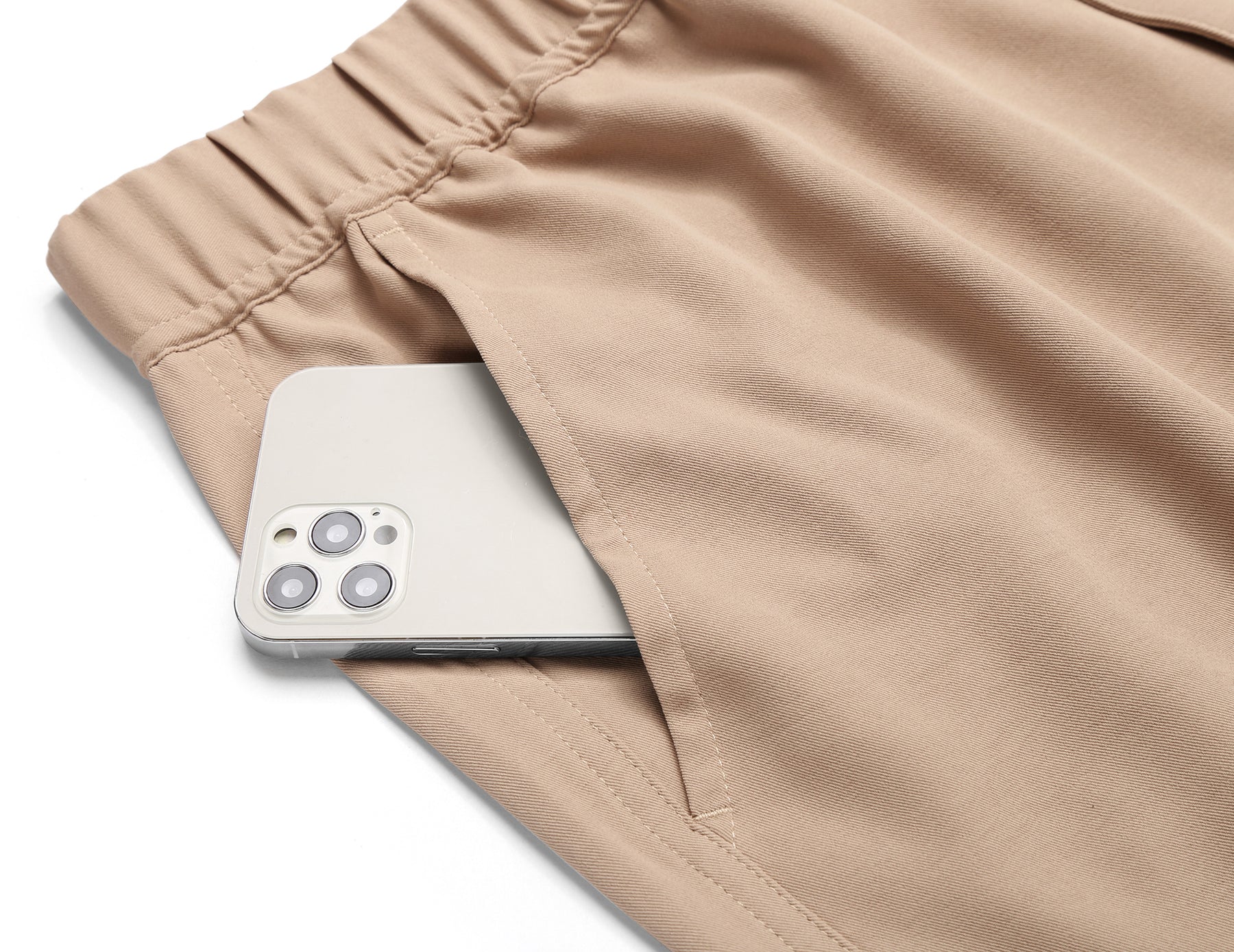COOFANDY Men's Casual Pants Relaxed Fit Flat Front Expandable Waist Chino Slack Trousers
