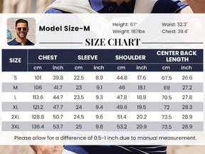 COOFANDY Men's Knit Polo Shirts Short Sleeve Striped Golf Polo Shirts Lightweight Casual Collared T Shirt