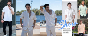 COOFANDY Mens Casual Shirts Short Sleeve Button Down Shirts Fashion Textured Summer Beach Shirt S-XXL