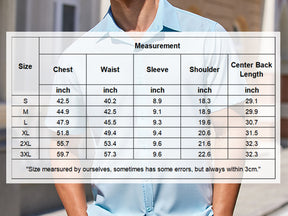 COOFANDY Men's Dress Shirts Short Sleeve Wrinkle Free Business Textured Shirt Casual Button Down Shirts