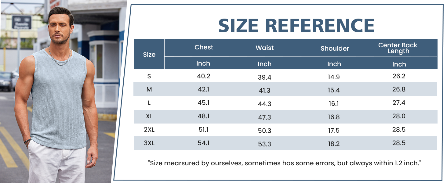 COOFANDY Men's Casual Tank Tops 1 PC&2PC Knit Sleeveless Lightweight Tee Muscle Basic T Shirts S-XXL