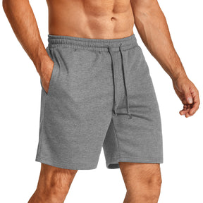 COOFANDY Men's Sweat Shorts 7 Inch Athletic Workout Shorts Casual Lounge Joggers Short Pants with Pockets
