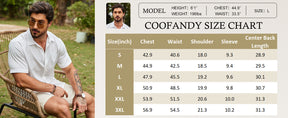 COOFANDY Men's Casual Button Down Shirts Short Sleeve Wrinkle-Free Summer Beach Wear S-XXXL