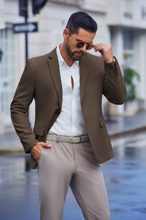 COOFANDY Men's Blazer Casual Sport Coats Two Buttons Lightweight Suit Jacket