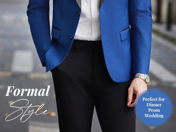 COOFANDY Men Tuxedo Jacket Slim Fit Blazer Suit Jacket Prom Dinner Party Wedding