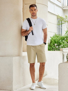 Casual Cotton Athletic Shorts (US Only) Shorts coofandy 