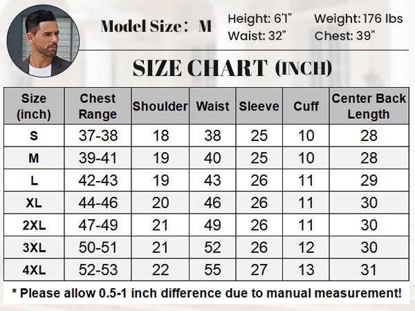 COOFANDY Men's Casual Blazer Regular Fit Lightweight Two Button Sport Coat Suit Jacket