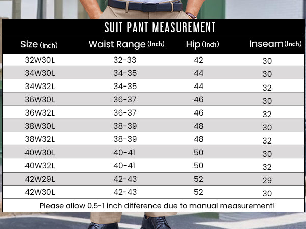 COOFANDY Men's Classic Fit Dress Pants Flat Front Straight Casual Pant Expandable Waist Suit Pant