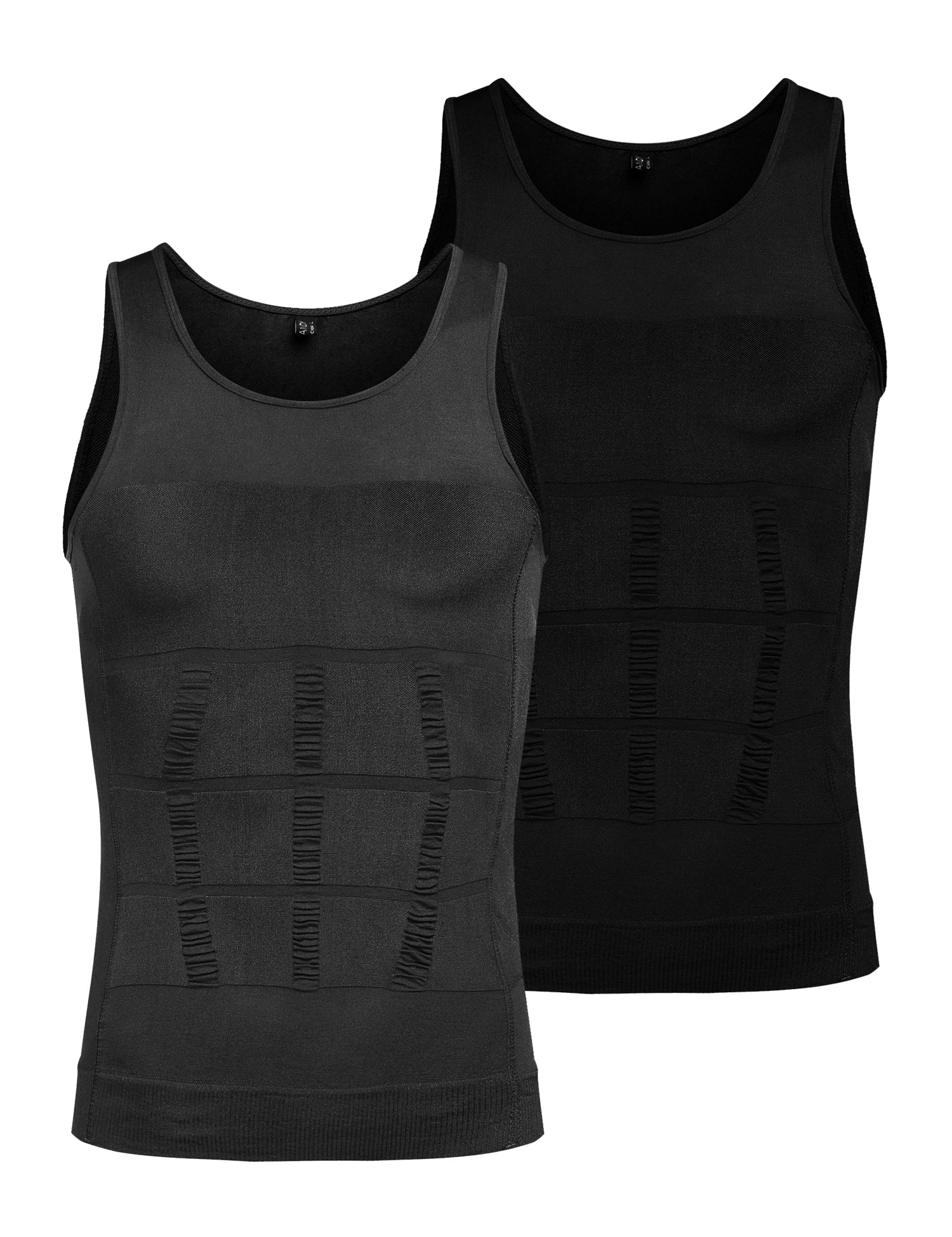 COOFANDY Men's Compression Tank Top Slimming Body Shaper Sleeveless Undershirt