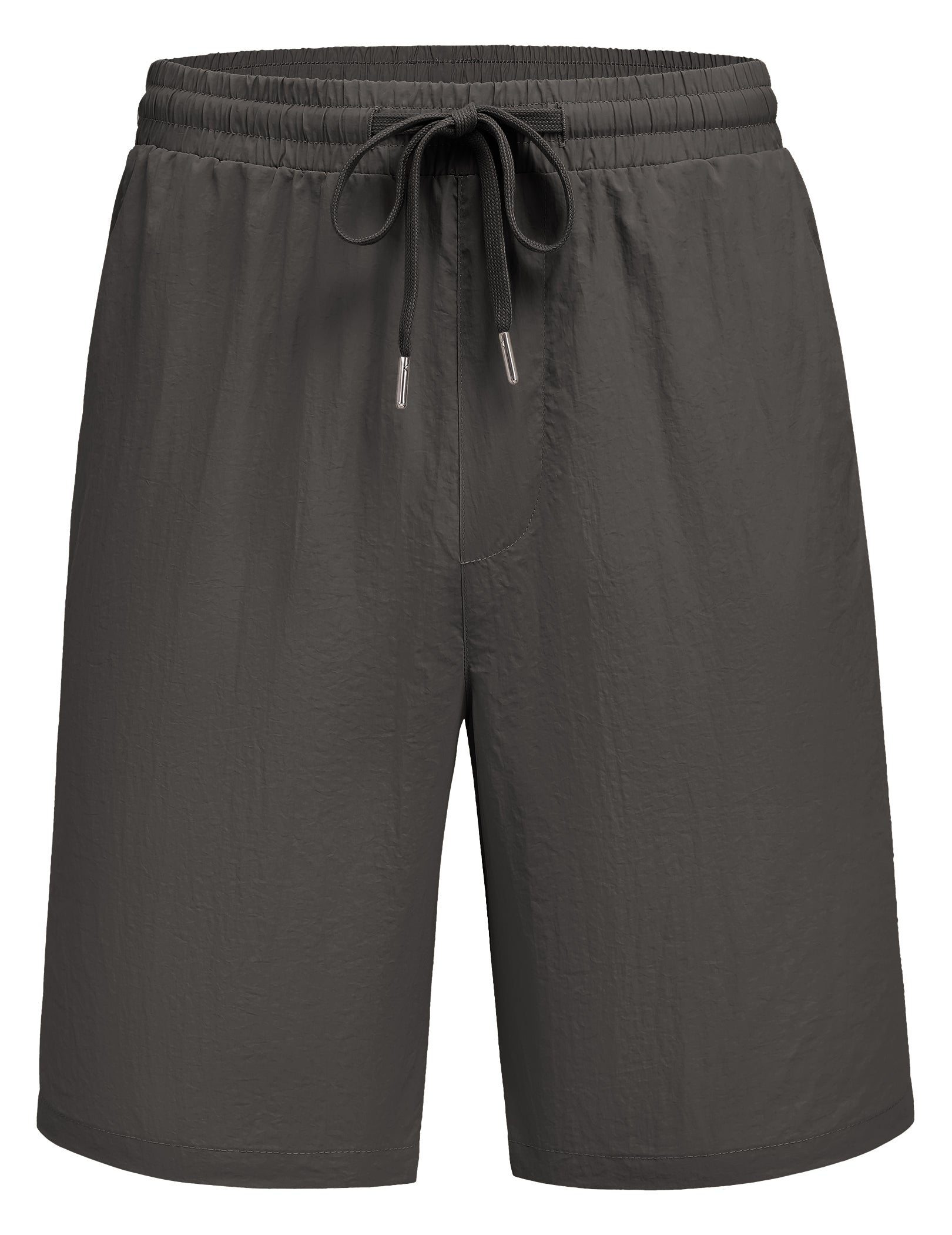 COOFANDY Men's Summer Beach Shorts Lightweight Elastic Waist Drawstring Casual Shorts with Pocket