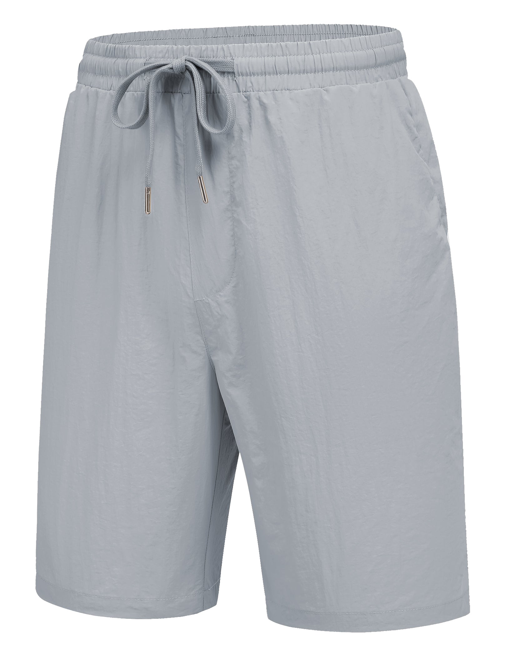 COOFANDY Men's Summer Beach Shorts Lightweight Elastic Waist Drawstring Casual Shorts with Pocket