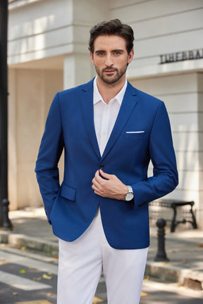 COOFANDY Mens Causal Blazer Two Button Suit Jackets Lightweight Slim Fit Sports Coats