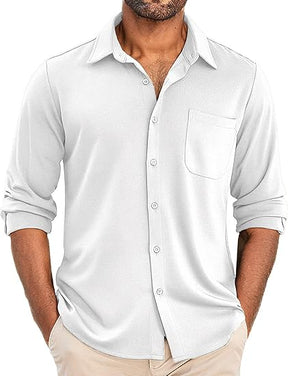 COOFANDY Men's Wrinkle Free Shirts Casual Long Sleeve Button Down Dress Shirts