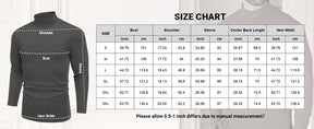 COOFANDY Mens Mock Neck Shirts Fleece Long Sleeve Tops Basic Pullover T-Shirts