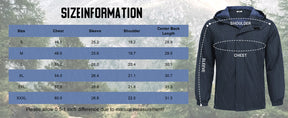 COOFANDY Men's Rain Jacket Waterproof With Hood Lightweight Packable Shell Raincoat Windbreaker For Cycling Golf Travel
