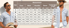 COOFANDY Men's Linen Short Sleeve Button Down Casual Cuban Collar Summer Beach Shirts Vacation Essentials