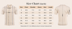 COOFANDY Knit Shirts for Men Casual Short Sleeve Button Down Shirts Summer Beach Stretch Fit Collared Shirts