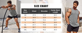 COOFANDY Men's 3 Pack Workout Tank Tops Sleeveless Gym Shirts Bodybuilding Fitness Muscle Tee Shirts
