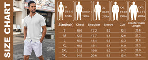 COOFANDY Mens Knit Button Down Shirt Short Sleeve Summer Casual Shirts Vintage Beach Vacation Shirts