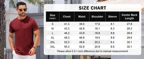 COOFANDY Men's Henley Shirts Short Sleeve Casual Basic Henley Tee Summer Button Lightweight Stretch T Shirts