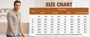 COOFANDY Men's 2Pack Slim Fit Henley Shirts Long Sleeve Lightweight Fashion Casual Cotton Basic T Shirts